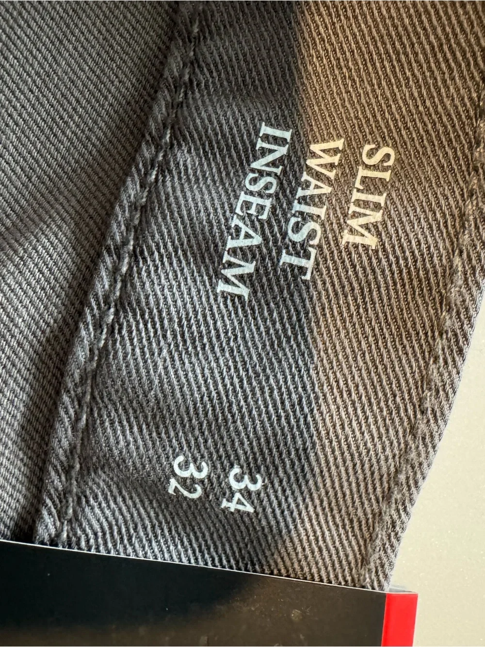 Banana Republic Slim Straight Jeans in Charcoal Gray